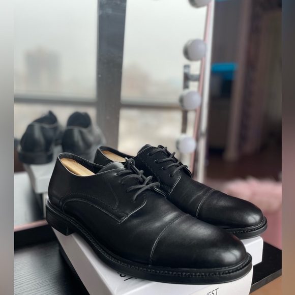 Stafford Lace-Up Leather Shoes - Picture 4 of 14